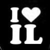 I love Illinois Decal