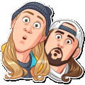 Jay & Silent Bob Cartoon Stickers