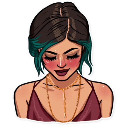 kardashian family_celebrity sticker 12
