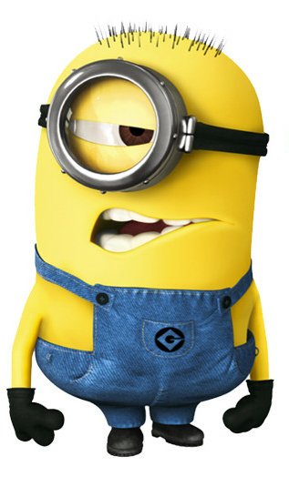 Minion Character Sticker E
