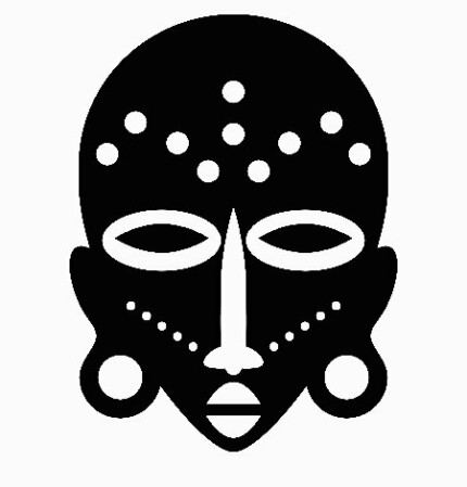 2 African Wall Art MASK 8