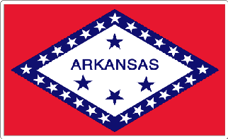 Arkansas State Flag Decal