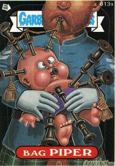 Bag PIPER Funny Sticker Name Decal