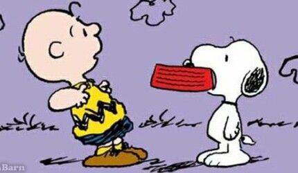 Charlie Brown and Snoopy FOOD Color Decal