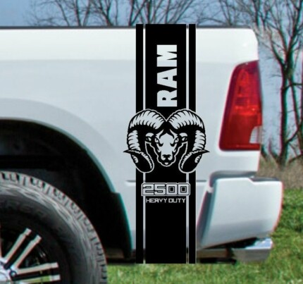 DODGE-BED-COMBO-DECALS-RAM-HEMI-2500-HEAVY-DUTY