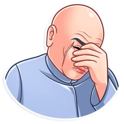 dr evil funny tv show sticker 20