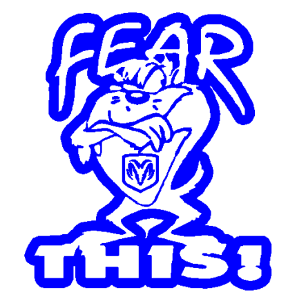 Taz Fear Dodge - 097
