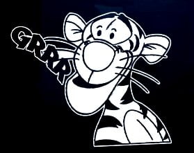 Diecut Tigger Decal