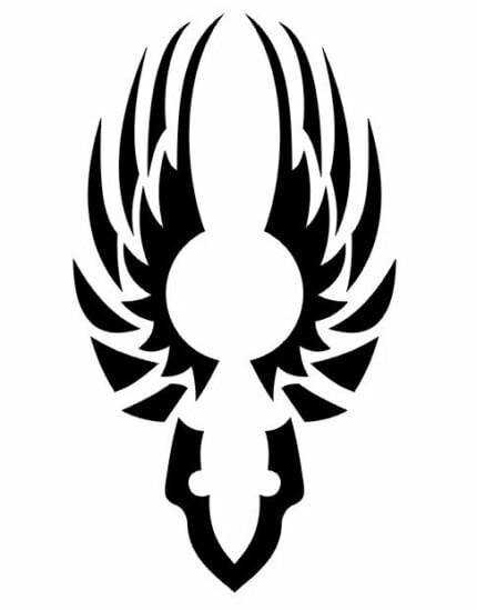 Tribal Sticker Design 04