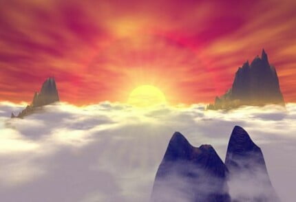 Buildings and Landscape Wall Decals 002