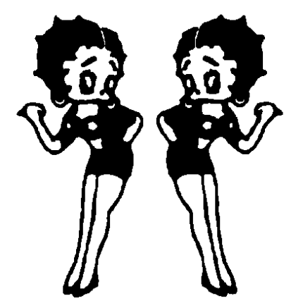Betty Boop Hitchhiker