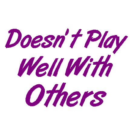 Doesn't Play Well decal