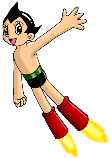 Astro Boy Wave Sticker