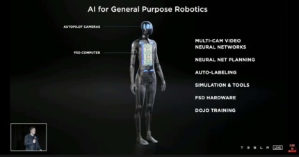 Elon Musk TESLA BOT sticker 3