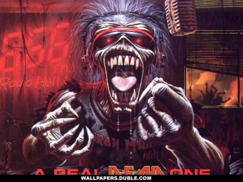 Iron Maiden 4 Color Band Sticker