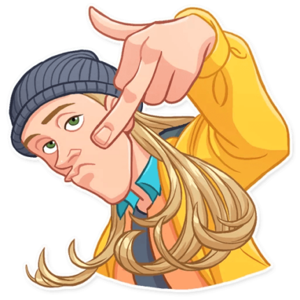 jay and silent bob funny cartoon wall sticker 25