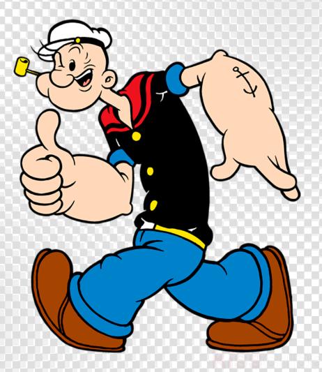 popeye-cartoon-clipart-popeye-olive-oyl-bluto-THUMBS UP