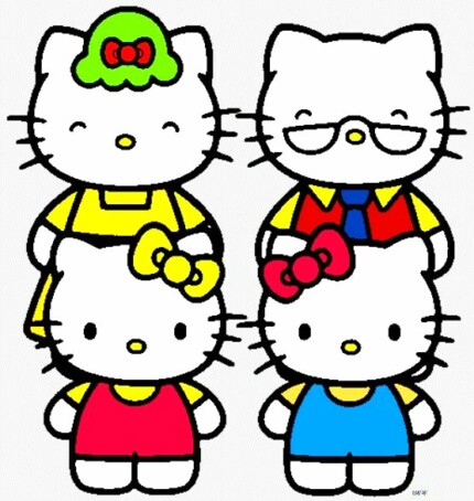 1328 - Hello K Stickers Color - 03