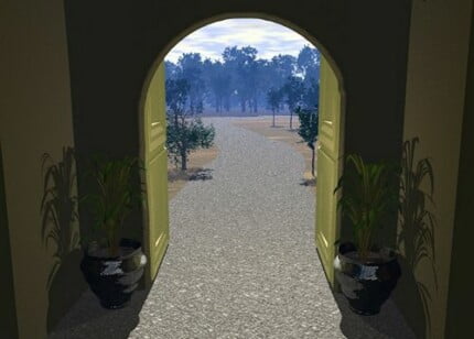 Buildings and Landscape Wall Decals 035