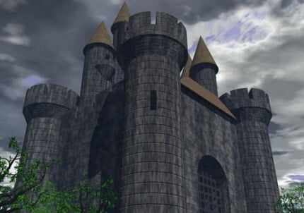 Dragons and Skull Wall Decals 03