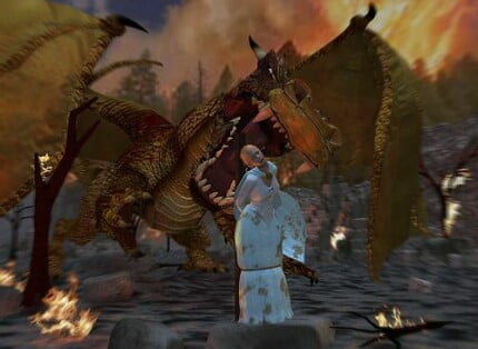 Dragons and Skull Wall Decals 39