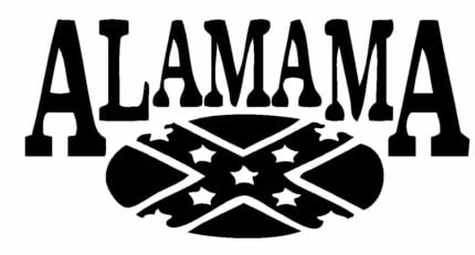 Alabama Music Decal