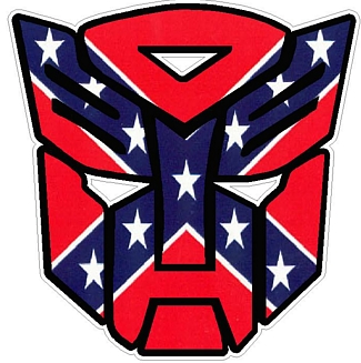 Camo REBEL FLAG Autobot