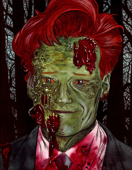 Conan Zombie Sticker