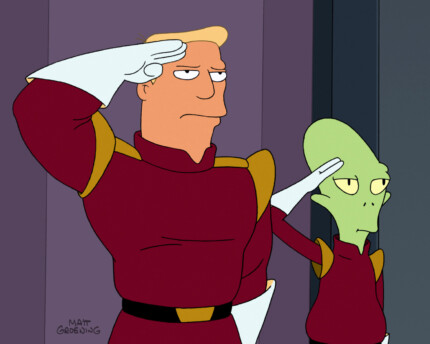 Futurama Kif Sticker