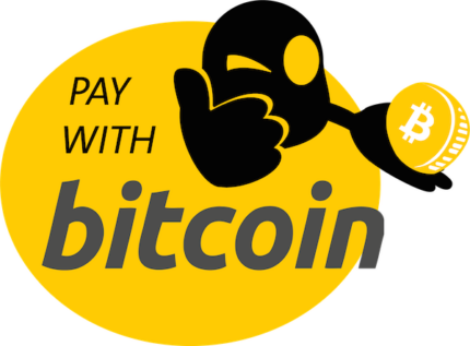 ghosty-bitcoin-logo-PAY WITH BITCOIN STICKER