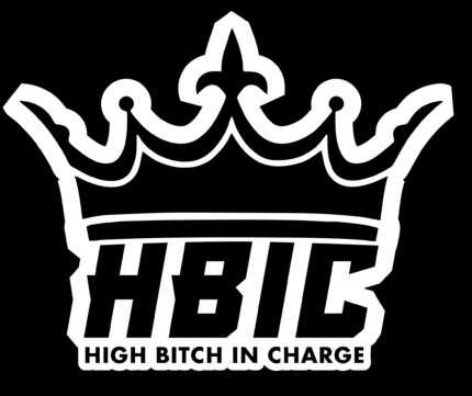 H.B.I.C. Humor Sticker 