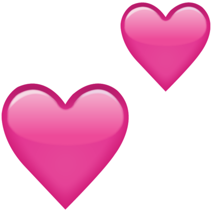 HEART Two_Pink_Hearts_Emoji