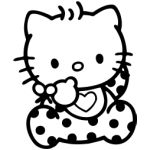 Hello K Baby Decal