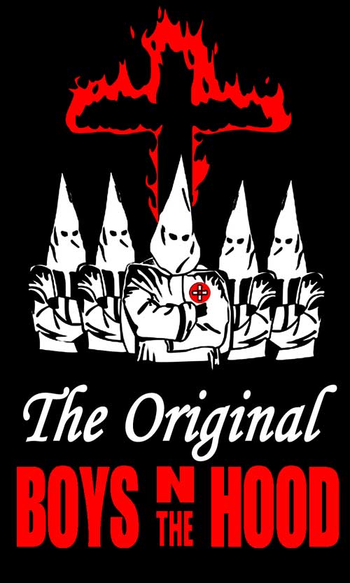 kkk original boys-in-the-hood-vinyl sticker