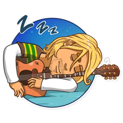 NIRVANA kurt cobain grunge is dead band sticker 16