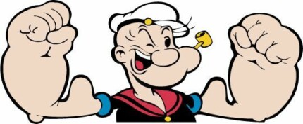 POPEYE FLEX STICKER