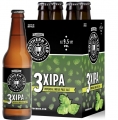 SOUTHERN TIER BREWING 3XIPA BOTTLE AND SIX PACK STICKER