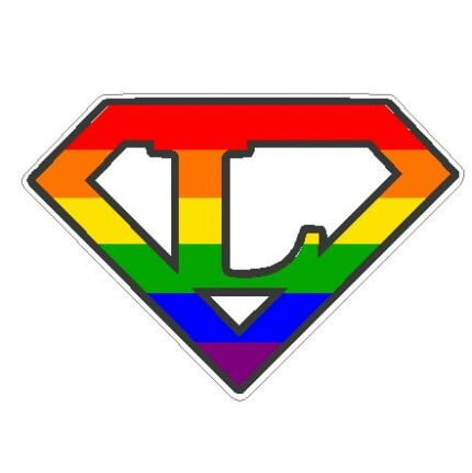 Super Lesbian Decal
