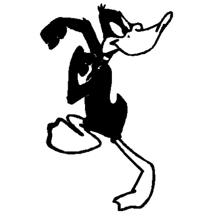 Daffy Duck decal