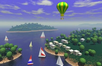 Buildings and Landscape Wall Decals 019