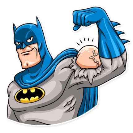 batman comic book_sticker 20