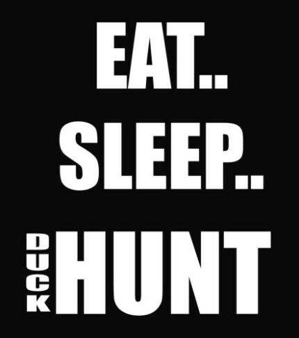 Eat Sleep Duck Hunt Vinyl Decal Sticker