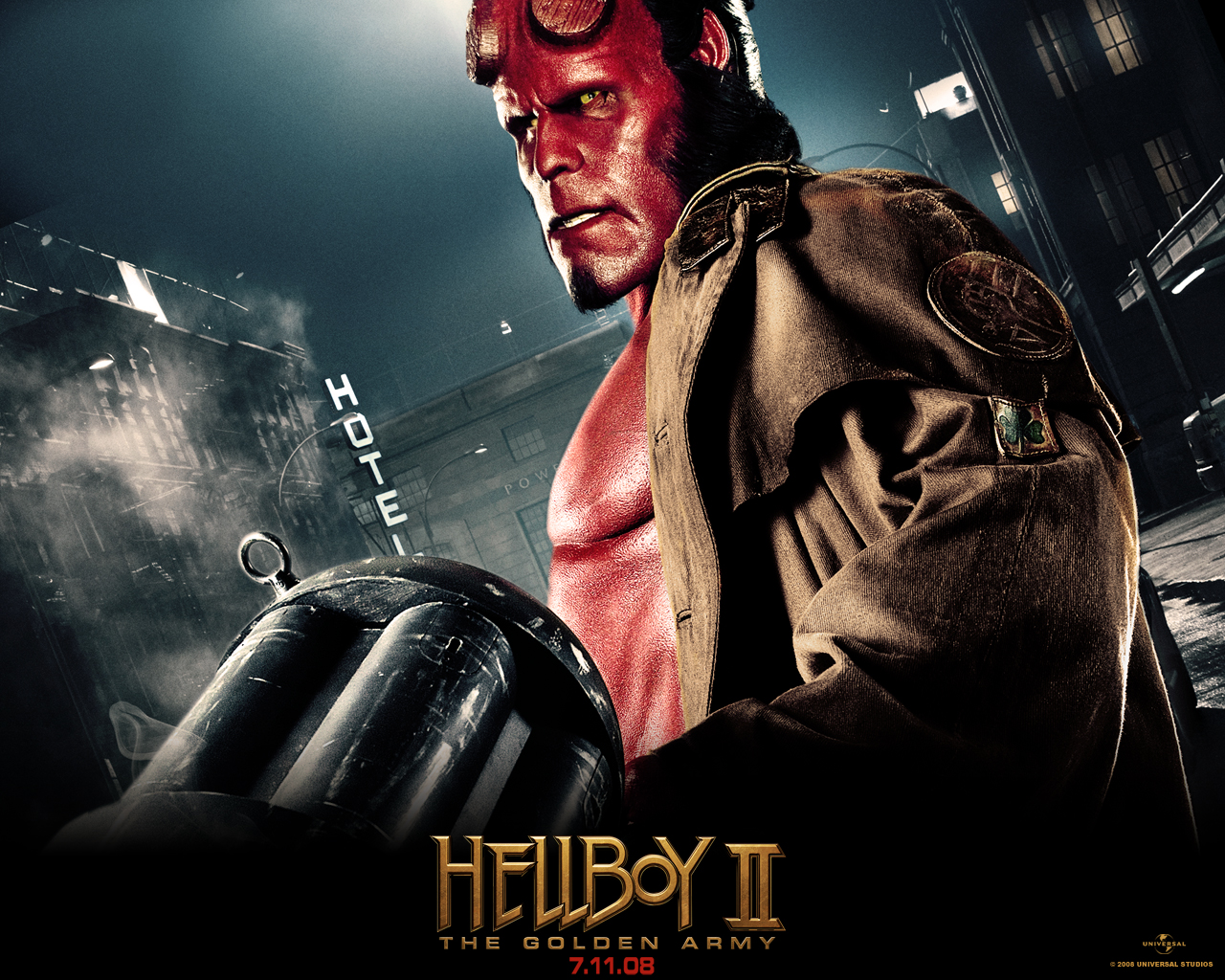 Hellboy Wallpaper Vinyl Decals 09