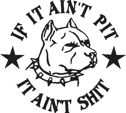 if it aint pit it aint shit die cut vinyl decal