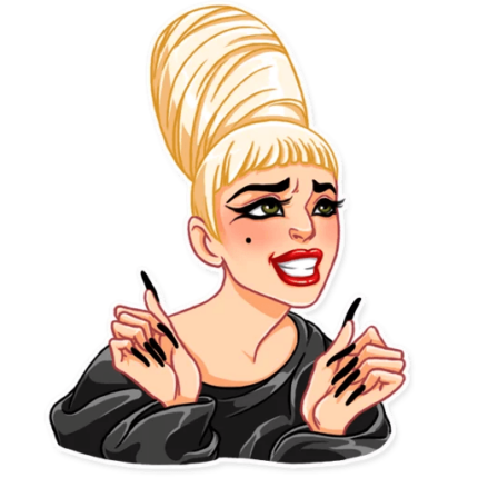 Lady Gaga_Band Sticker 13