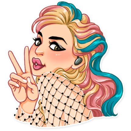 Lady Gaga_Band Sticker 18