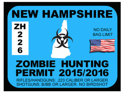 NEW HAMPSHIRE ZOMBIE