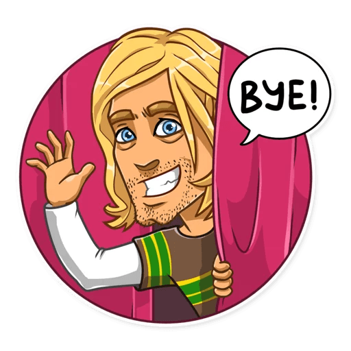 NIRVANA kurt cobain grunge is dead band sticker 25