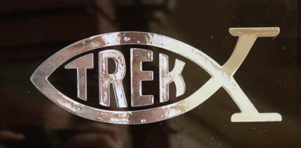 Star Trek Fish Decal