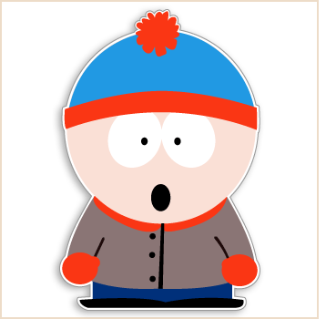 South Park Cartooon Decal 6